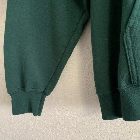 Vtg Starbucks Graphic Hoodie Sweatshirt Mens M Original Pike Place Seattle Green - Picture 6 of 16